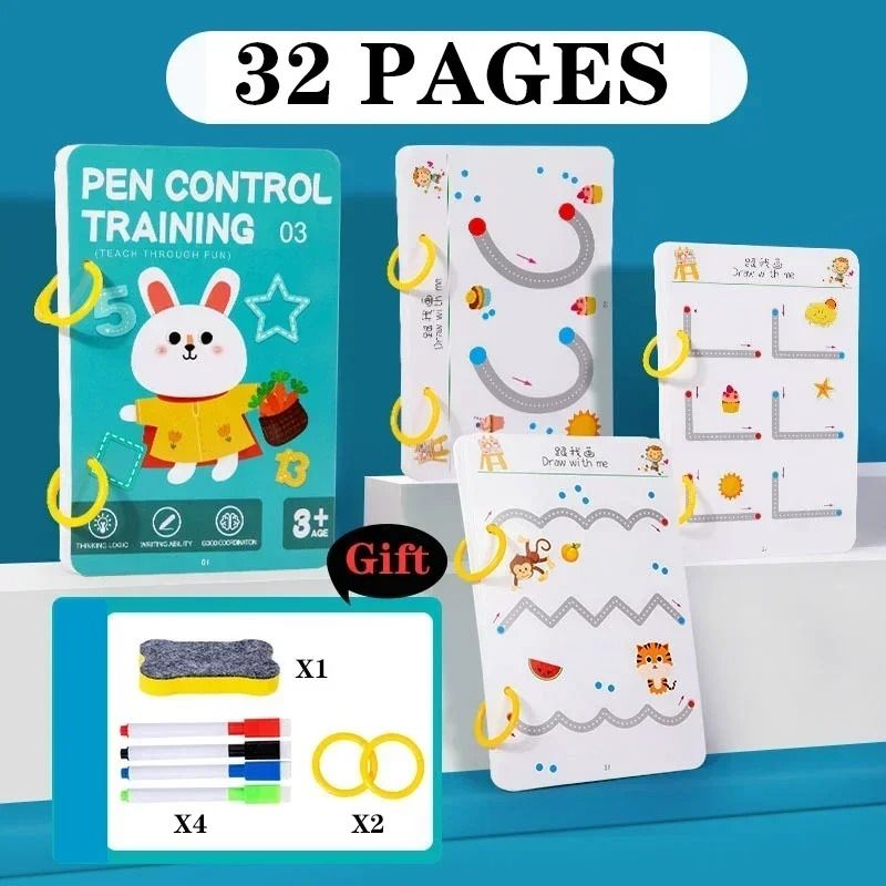 Magical Tracing And Pen Control Training Workbook 6