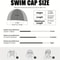 Unisex High Elasticity Silicone Swim Cap 2