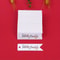 100 Piece Merry Christmas Kraft Paper Gift Labels 5