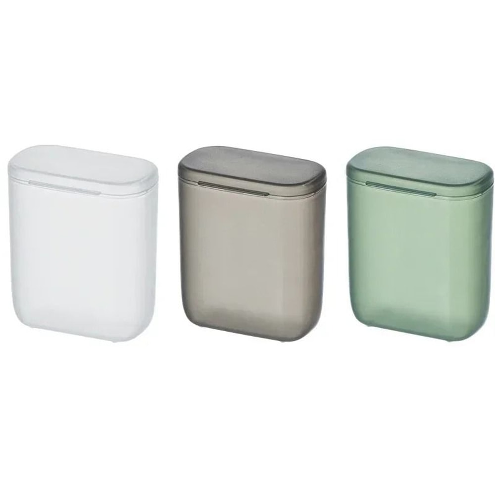 Portable Travel Data Cable Storage Box With Lid 12