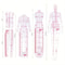 Transparent Fashion Model Body Template Ruler 2