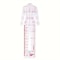Transparent Fashion Model Body Template Ruler 4