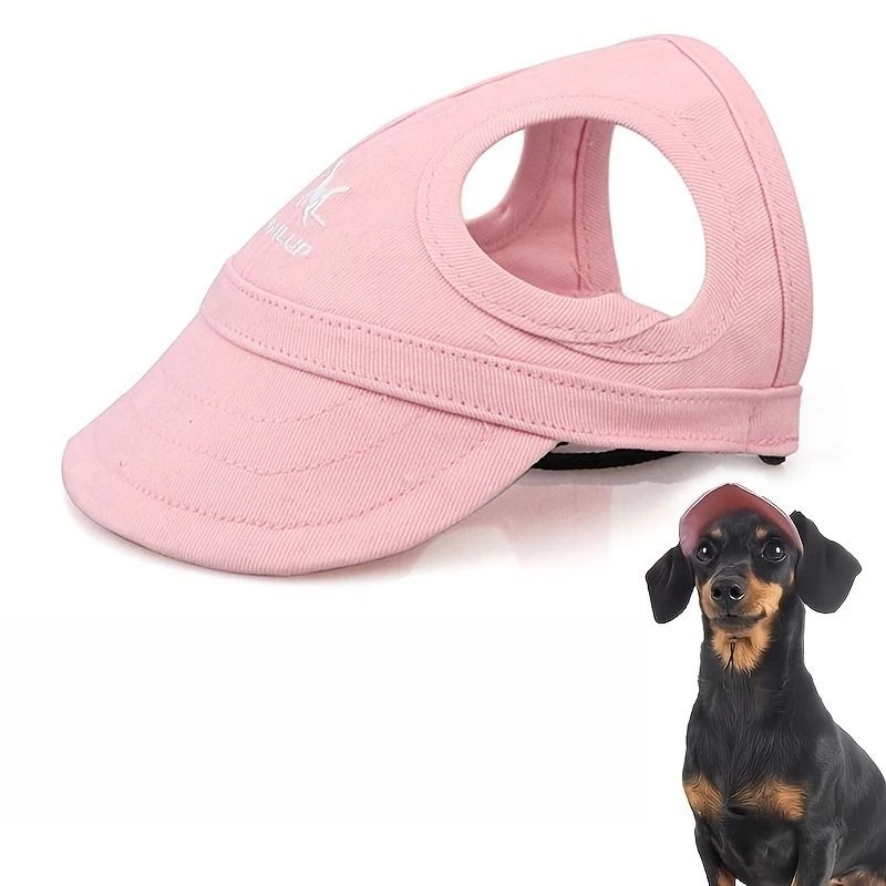 Adjustable Waterproof PVC Dog Sun Hat 8
