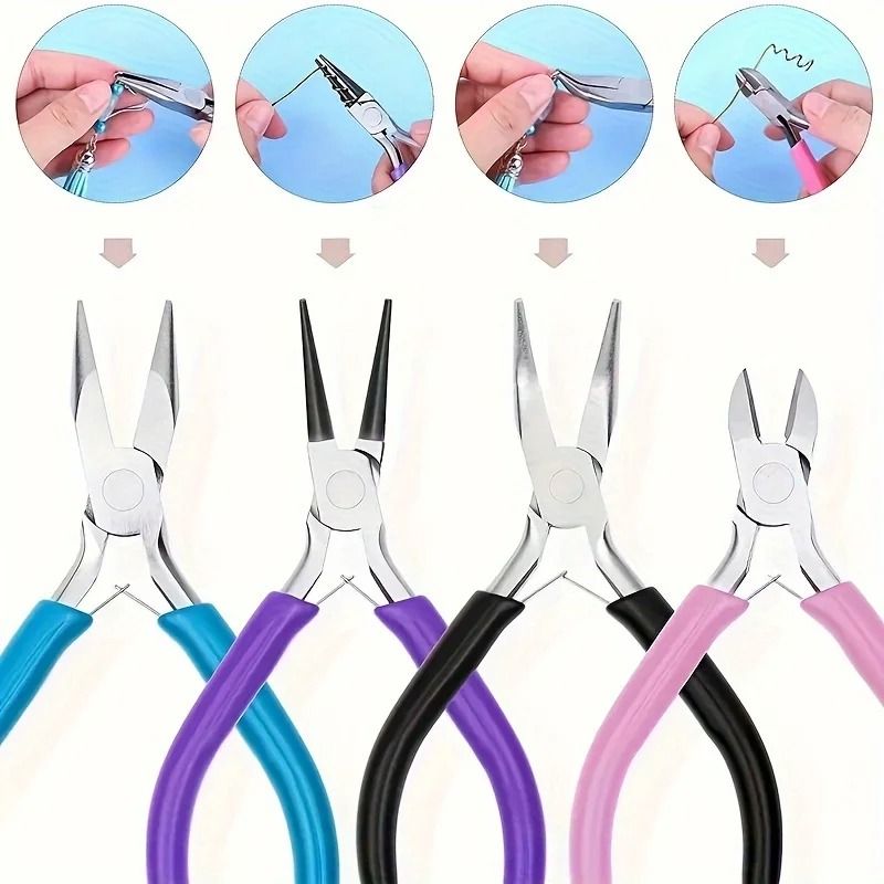 Multi Functional Jewelry And Craft Pliers Set 5