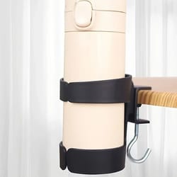 space saving under table cup holder