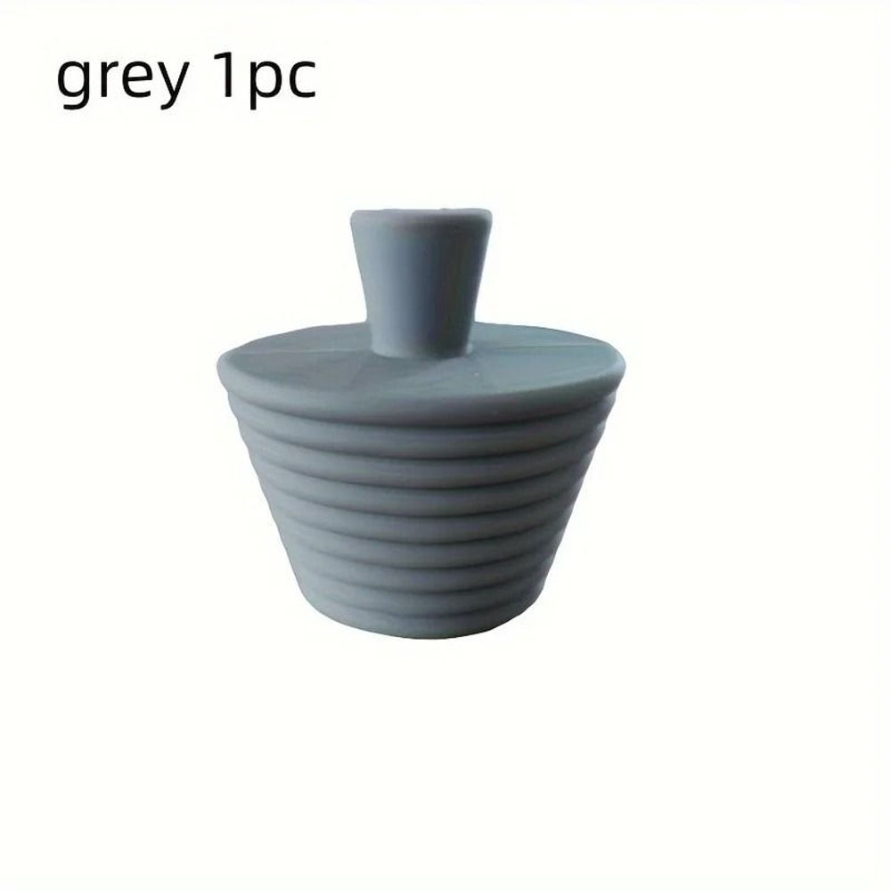 Universal Silicone Spiral Bathtub Drain Plug 7