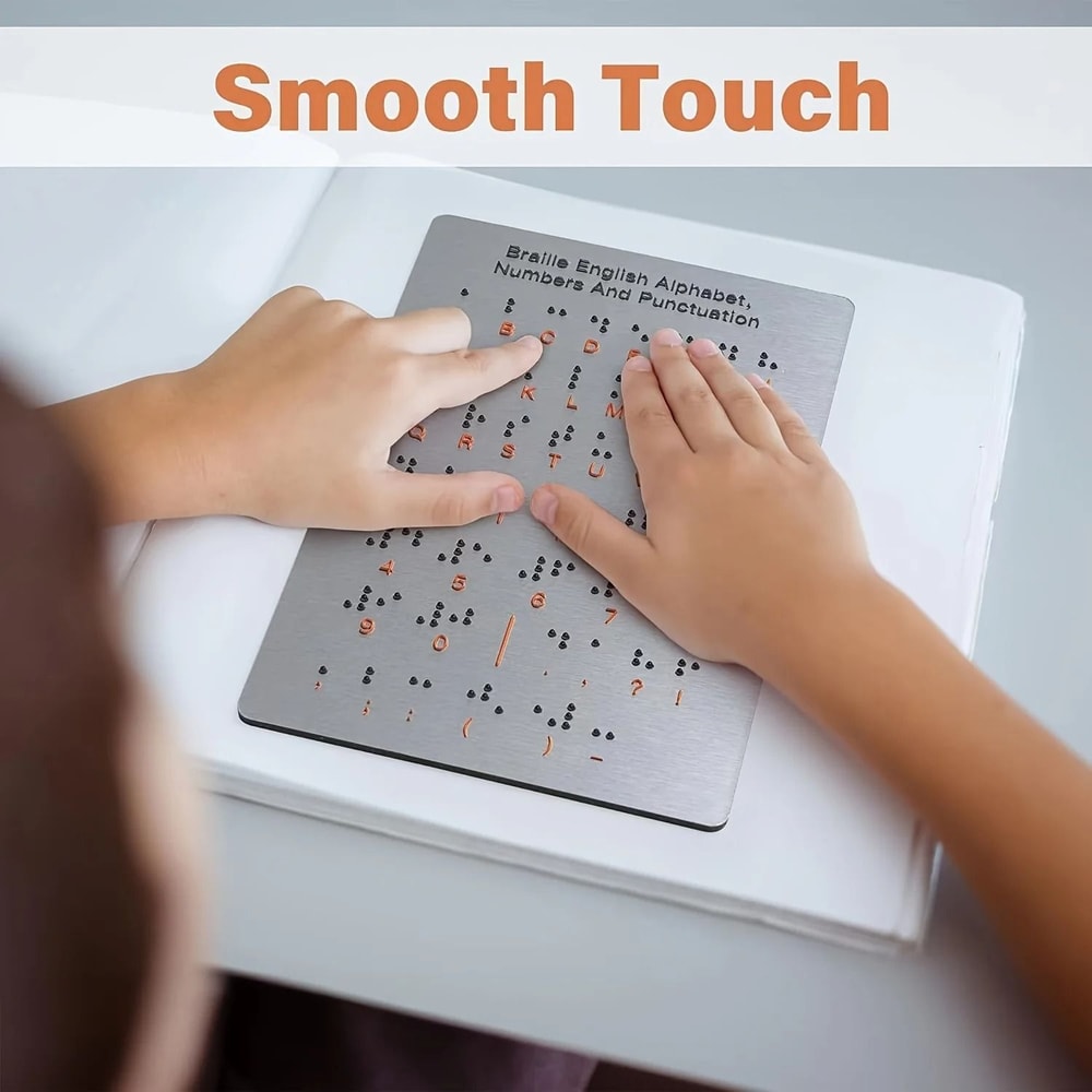 Durable Braille Letter And Number Learning Tool 5