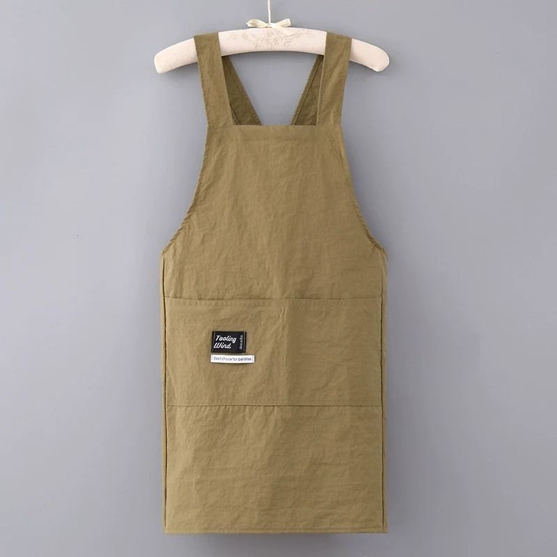 Solid Color Professional Grade Polyester Apron 6