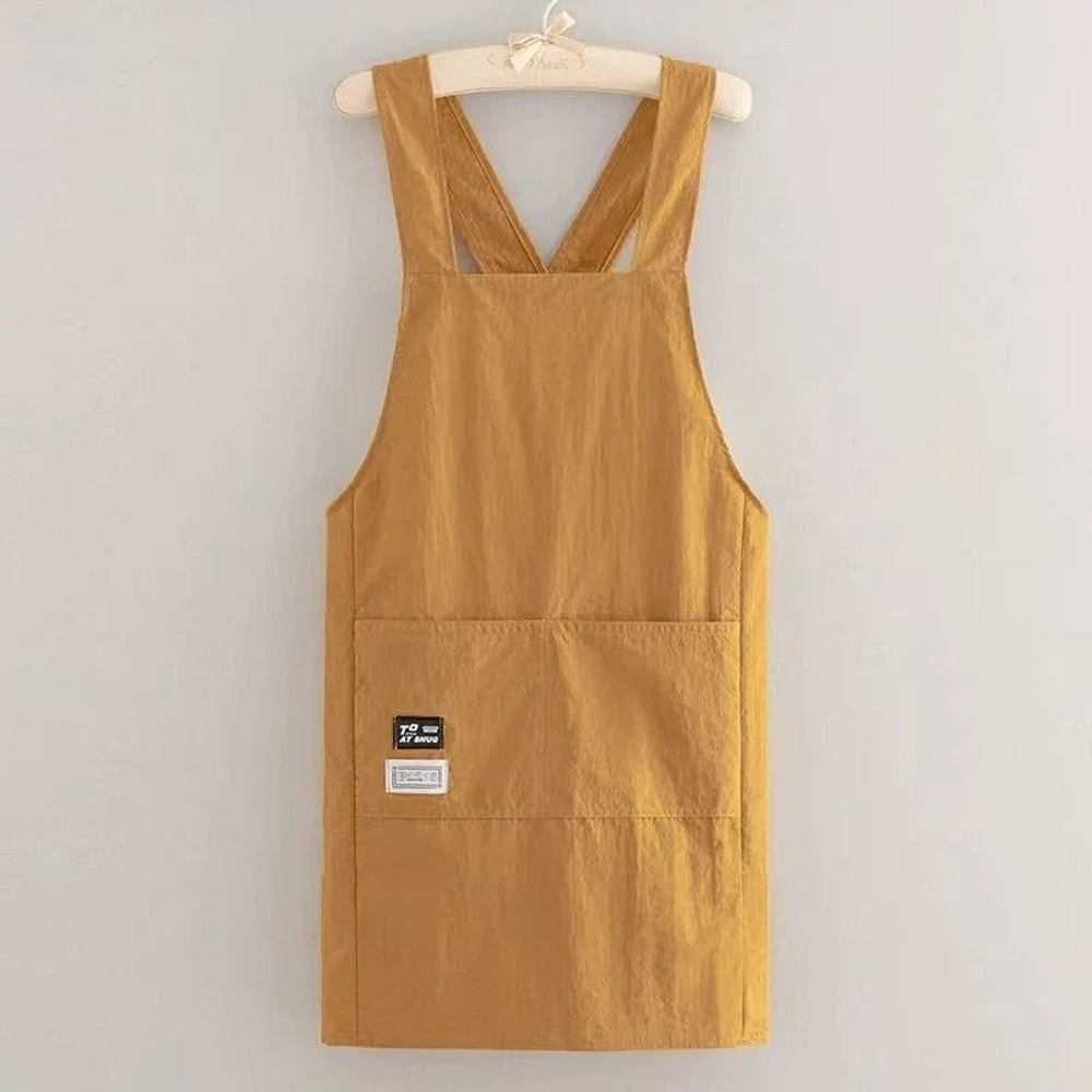 Solid Color Professional Grade Polyester Apron 7