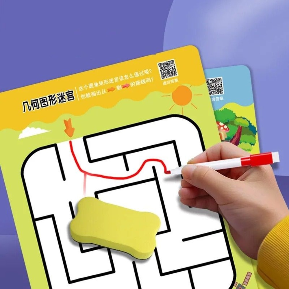 Maze Focused Training And Intellectual Development Book 1