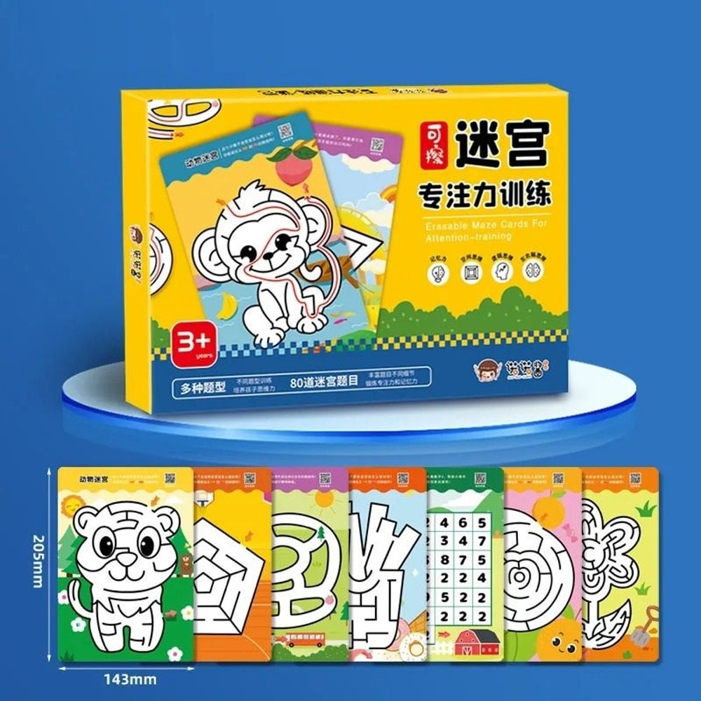 Maze Focused Training And Intellectual Development Book 4