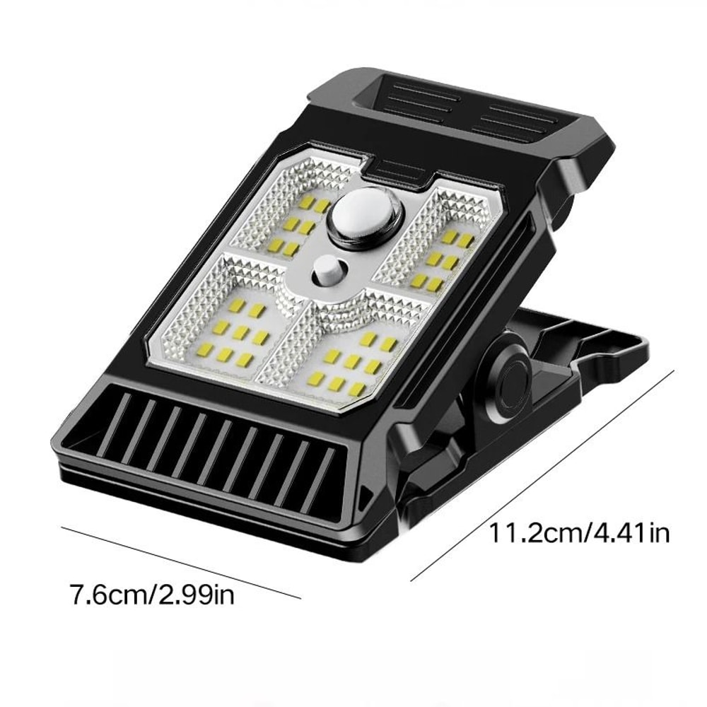 Solar Powered Multifunctional Outdoor Clip On Lamp 2