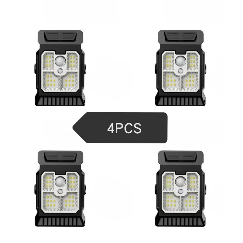 Solar Powered Multifunctional Outdoor Clip On Lamp 8