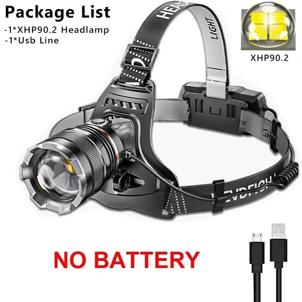 Ultra Strong LED Zoom Sensing Headlight 7
