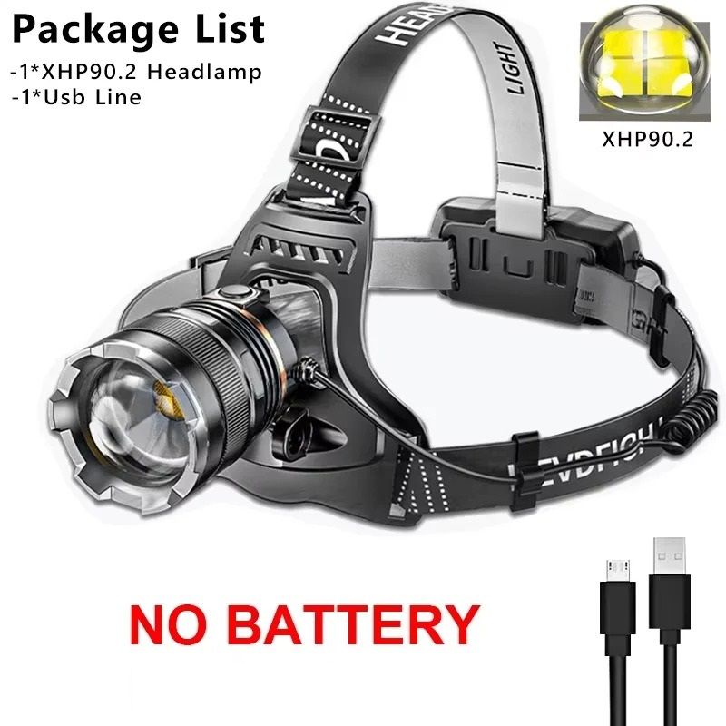 Ultra Strong LED Zoom Sensing Headlight 7