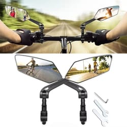 360 degree adjustable bicycle rear view mirror