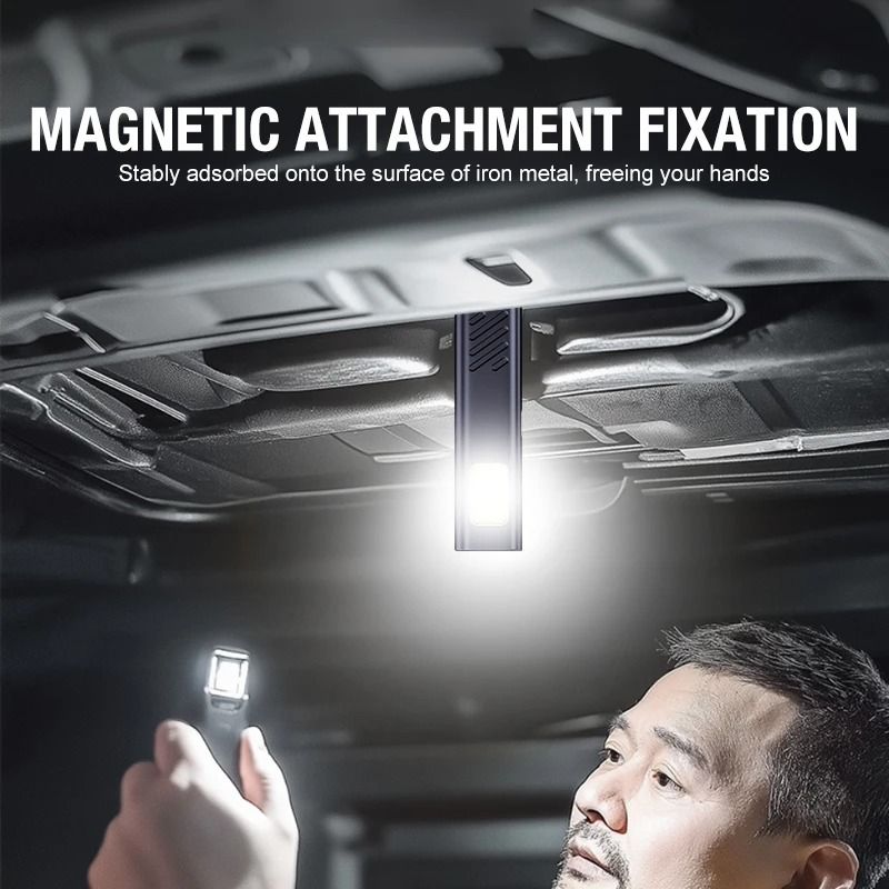 Magnetic Dual Light Source COB Work Light 1