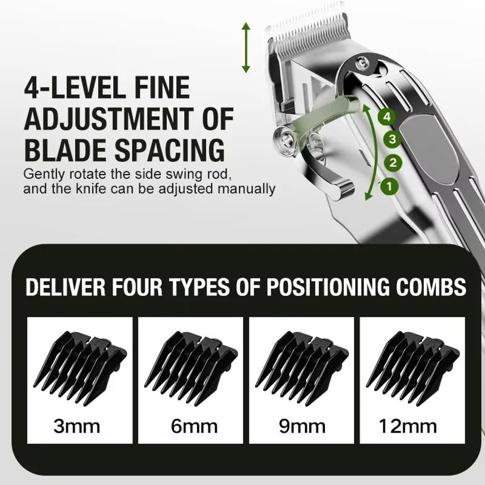 Professional All Metal Electric Hair Clipper 1