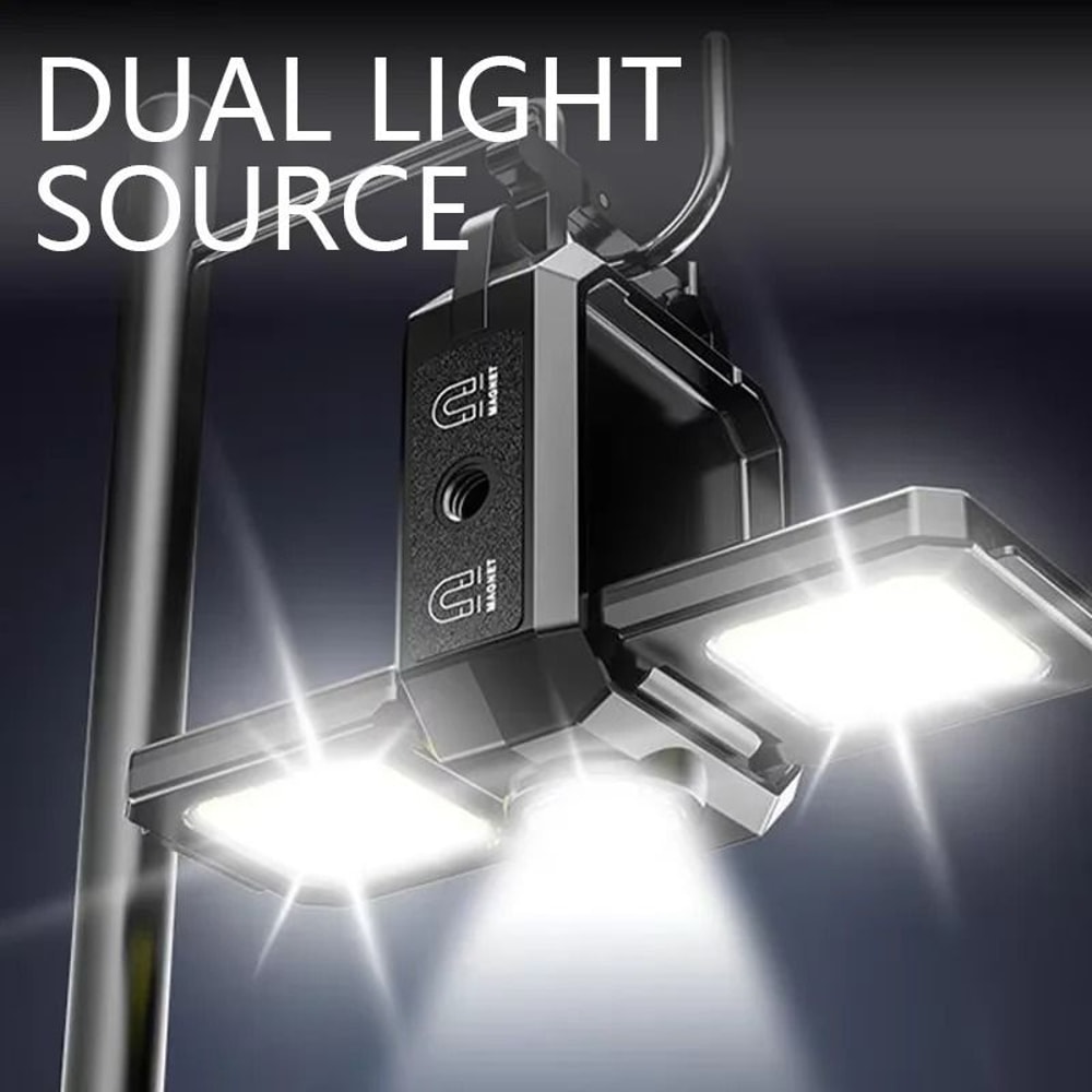 Dual Light Source COB Keychain Work Light 1