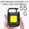 Dual Light Source COB Keychain Work Light 3