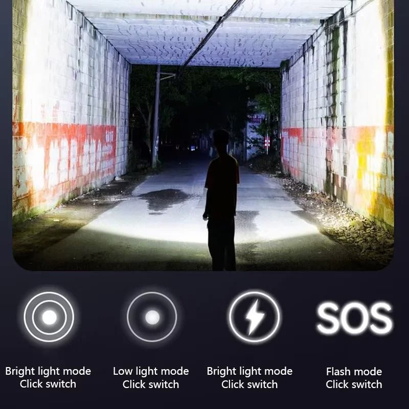 Dual Light Source COB Keychain Work Light 4