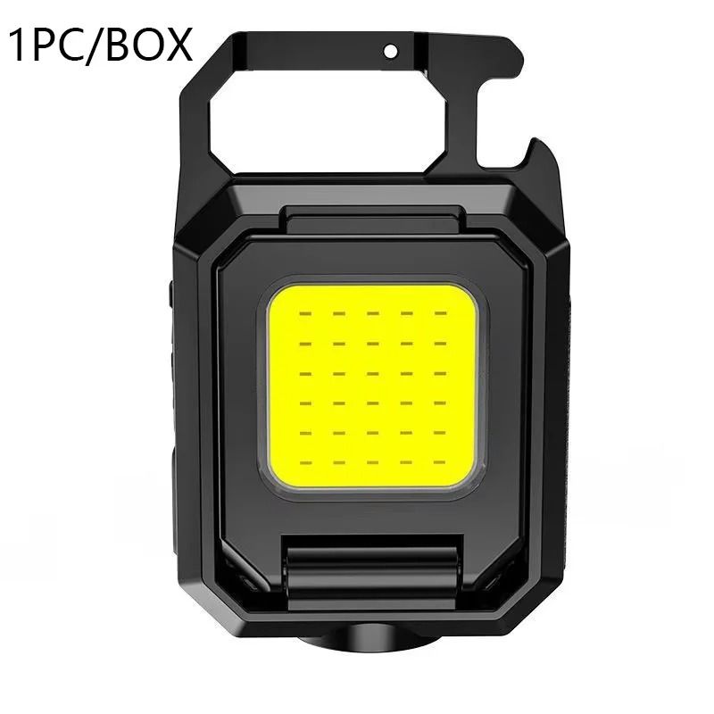 Dual Light Source COB Keychain Work Light 6