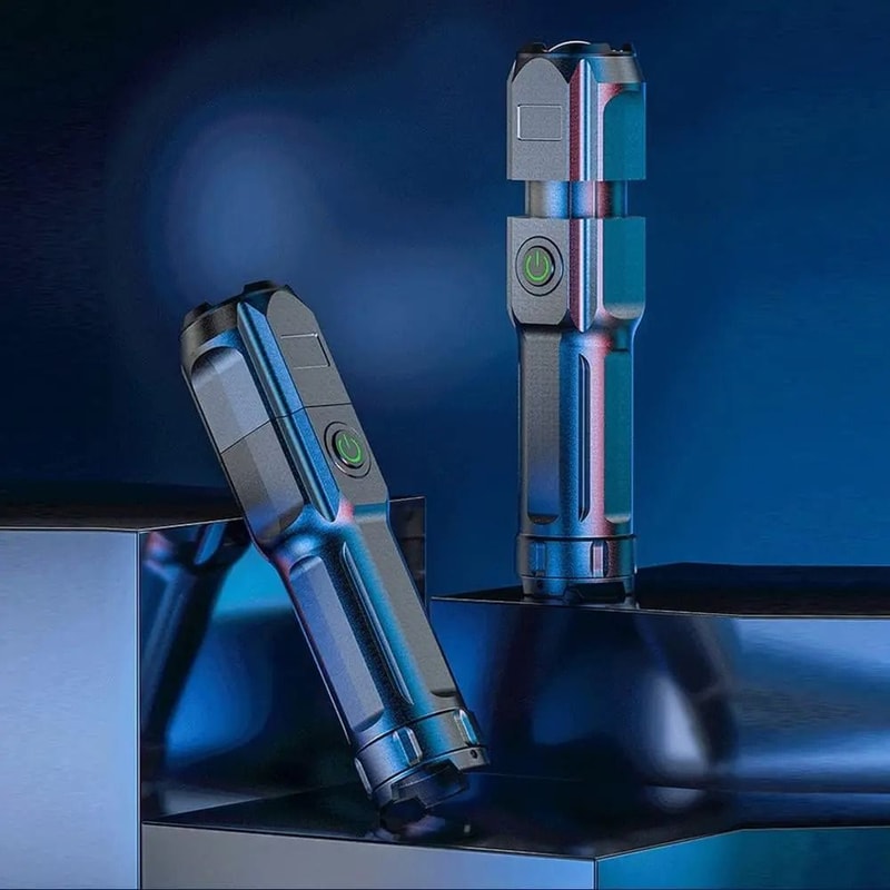 Powerful Rechargeable Tactical LED Flashlight 5