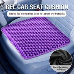 ergonomic honeycomb gel seat cushion