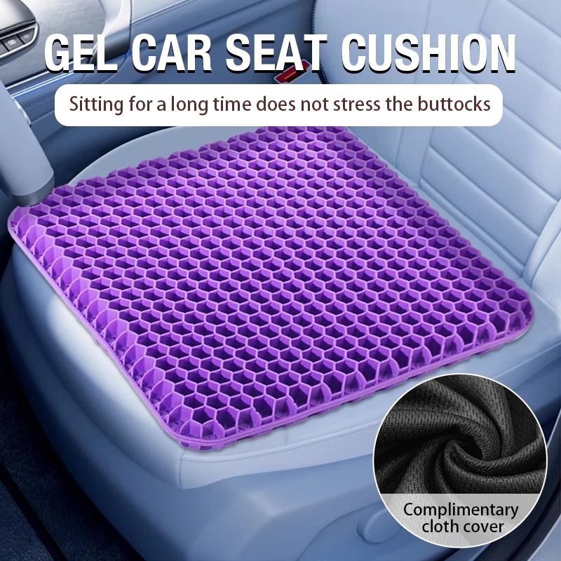 Ergonomic Honeycomb Gel Seat Cushion 0