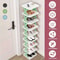 Vertical Space Saving Multi Layer Shoe Organizer 7