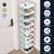 Vertical Space Saving Multi Layer Shoe Organizer 10