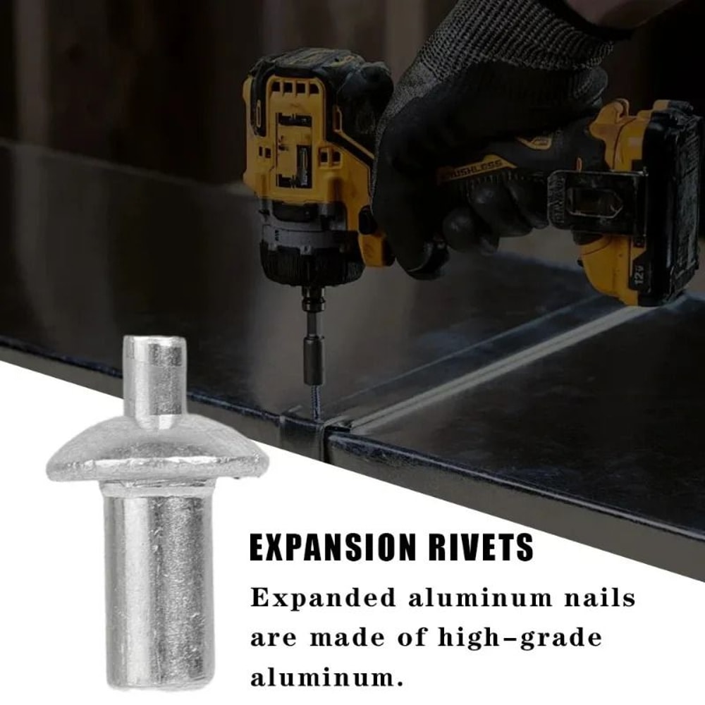 High Strength Aluminum Hammer Drive Expansion Rivets 4