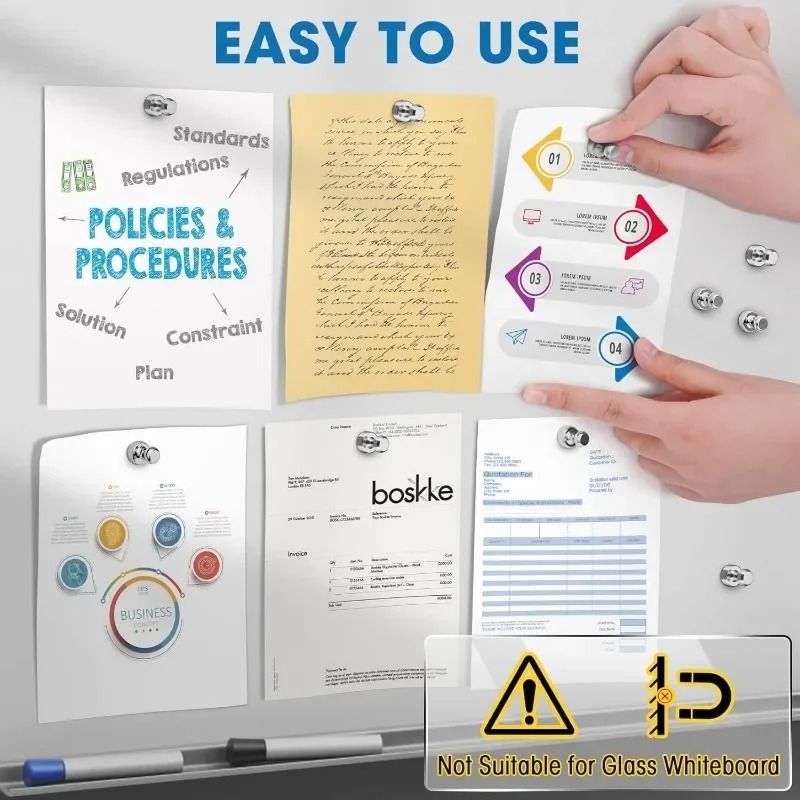 Professional Grade Magnetic Organization Pins 3