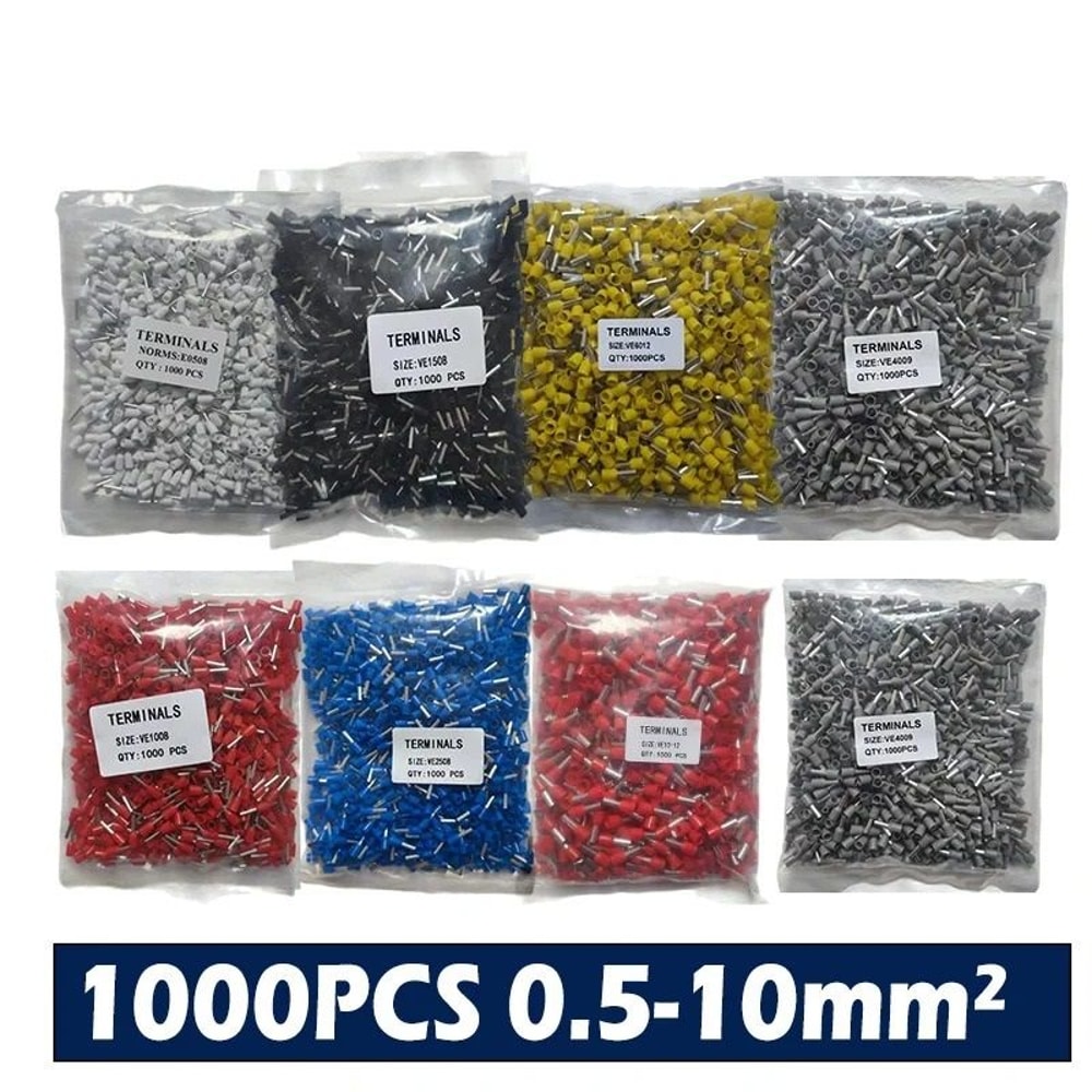 Industrial Precision Insulated Wire Ferrules 0