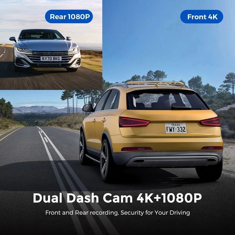 Ultra HD 4K Dual Lens Intelligent Dash Imaging System 2