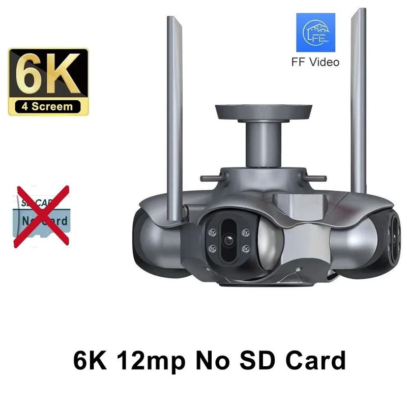 Ultra HD 10K Four Screen Multi Lens Surveillance System 5