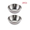 Professional Stainless Steel Culinary Presentation Dishes 6