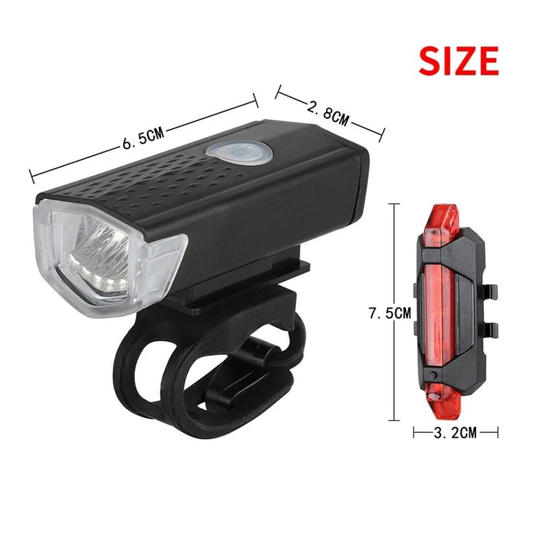 Professional High Visibility Rechargeable Cycling Safety System 1