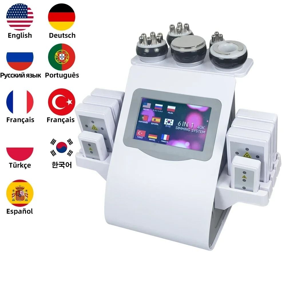 Elite 6 In 1 Professional Multi Polar Sculpting And Cavitation System 0