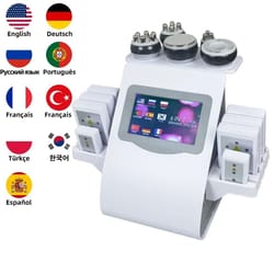 elite 6 in 1 professional multi polar sculpting and cavitation system