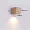Nordic Architectural Travertine And Wood Luminary System 6