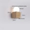 Nordic Architectural Travertine And Wood Luminary System 20