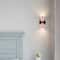 Nordic Industrial Geometric Sconce And Background Luminary 3