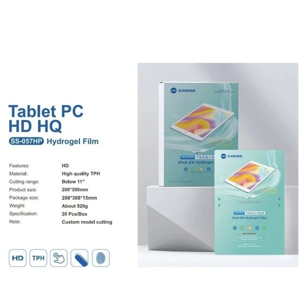 Precision Hydrogel Kinetic Screen Preservation System 15