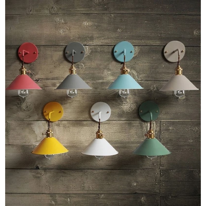 Architectural Pastel Geometric Sconce And Ambient Luminary 5