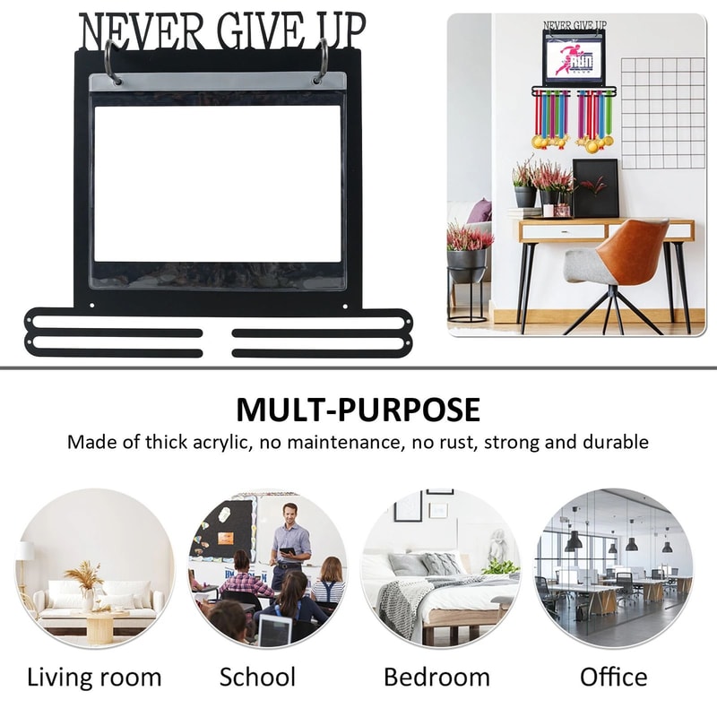 Industrial Grade Athletic Achievement Display And Organization System 4