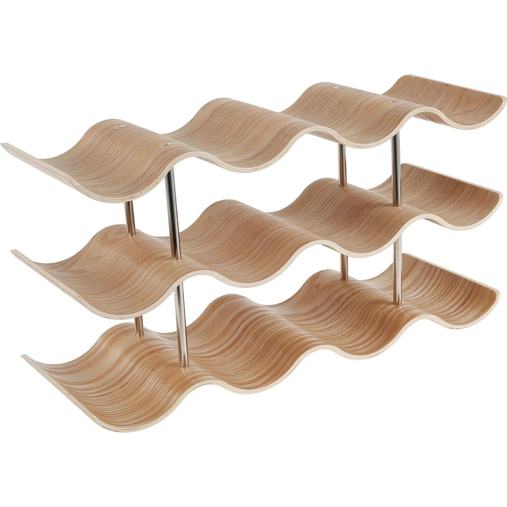 Timber Stacked Viticulture Organization And Display System 7