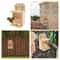 Solid Wood Outdoor Squirrel Feeder 4