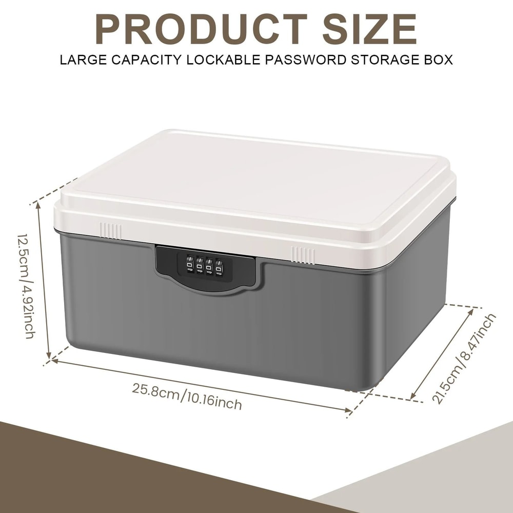 Digital Password Security Storage Box 7
