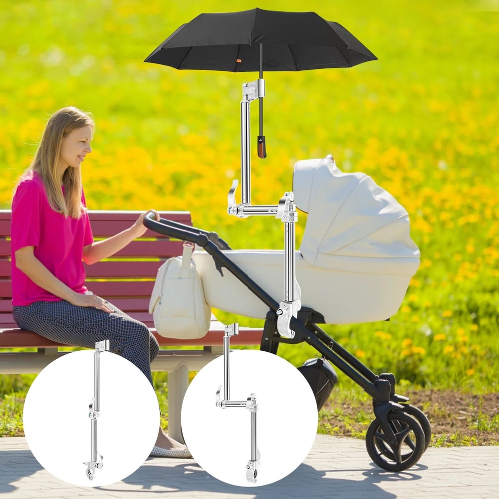 Adjustable Stroller Umbrella Mount 1